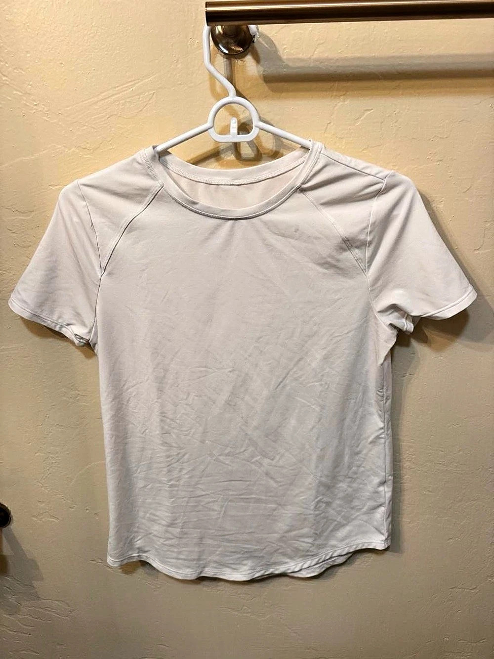 Zella Short Sleeve Athletic Tee in White